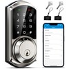 Veise VE06 Smart Deadbolt with App Control, Keyless Entry Smart