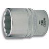 HAZET 900AZ-13/16 38 mm 12-Point Traction Profile Socket - Chrome-Plated/Polished