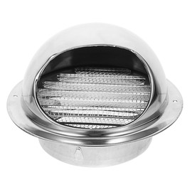 SHINEOFI Exhaust Vent Cover Durable Wall Mount Cap for Kitchen Extractors Dryer Vent Hoses Ventilation Systems Polished Design with Built Mesh