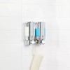 Better Living 76245-1 AVIVA 2 Chambers Shower Dispenser - Chrome