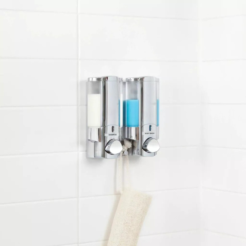 Better Living 76245-1 AVIVA 2 Chambers Shower Dispenser - Chrome