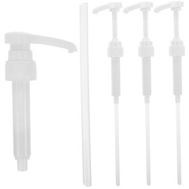 Beavorty 1set Essential Syrup Bottle Pumps Tube Pumps for Home Use Compatible Syrup and Other Liquids for Kitchen and Bathroom Dispensing