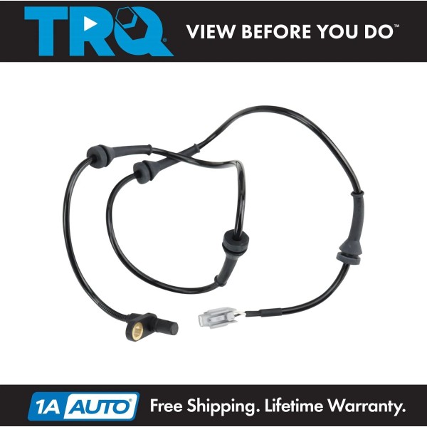 TRQ Rear Left ABS Wheel Speed Sensor Drivers Side For