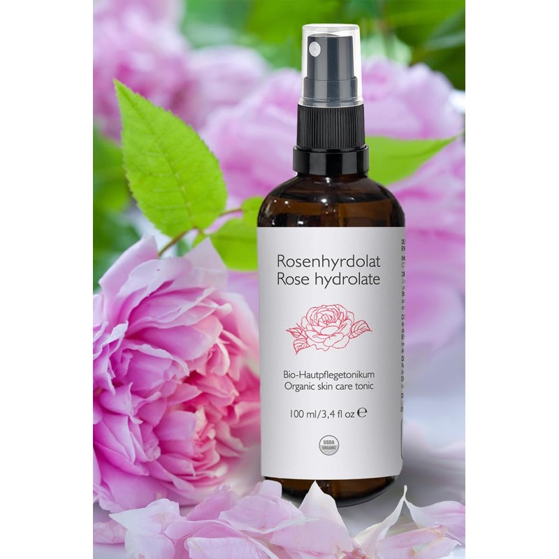Rose Hydrolate 500 ml Natural Skin and Hair Care (500