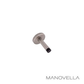 Wall Mounted Straight Door Stop - Brushed Nickel