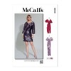 McCall's Misses' Knit Dress Sewing Pattern Kit, Design Code M8339,