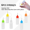 Pack of 6 Needle Bottles, 10 ml Dosing Bottle, Plastic