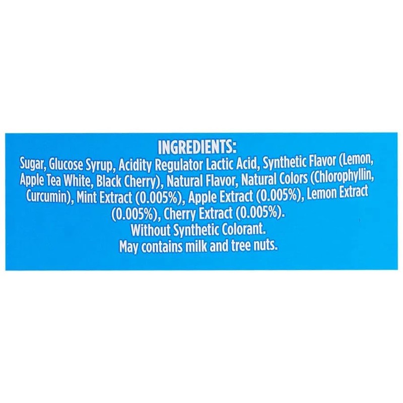 savoria Fox's fruity Mint Crystal Cleat candy Tin 180g