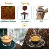 CAPMESSO Reusable Espresso Capsules Refillable Coffee Pod Stainless Steel Cups