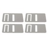 4pcs Rv Refrigerator Airing Device Plastic Rv Fridge Airing Cards