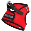Dogline Boston Step in Mesh Dog Harness with Therapy Dog