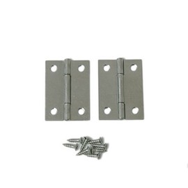 High Logic 17513 Stainless Steel Hinges, 1.5 inches (38 mm), Pack of 2