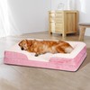 Orthopedic Dog Bed for Large Medium Sized, Washable Memory Foam
