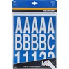 Hillman 847008 Die-Cut Letters/Numbers Kit, White, 2-Inch