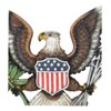 Patriotic American Great Seal Bald Eagle With Olive Branch And