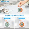 Olipiter 3-in-1 Visual Timer for Kids, Digital Countdown Timer with