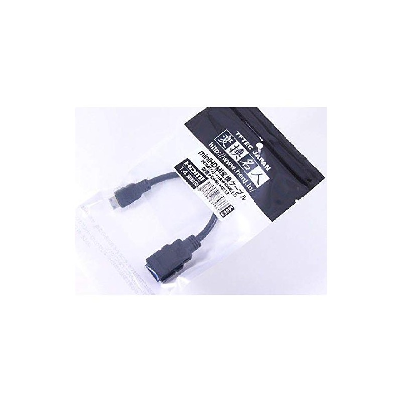 変換名人 mini HDMI 変換ケーブル miniHDMI オス - HDMI A メス