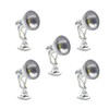 5pcs Model Railway Train Lamp Post 1.5cm 0.59inch Flood Lights