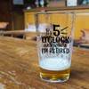 Its 5 O'Clock Everywhere Beer Glass For Men - Retirement