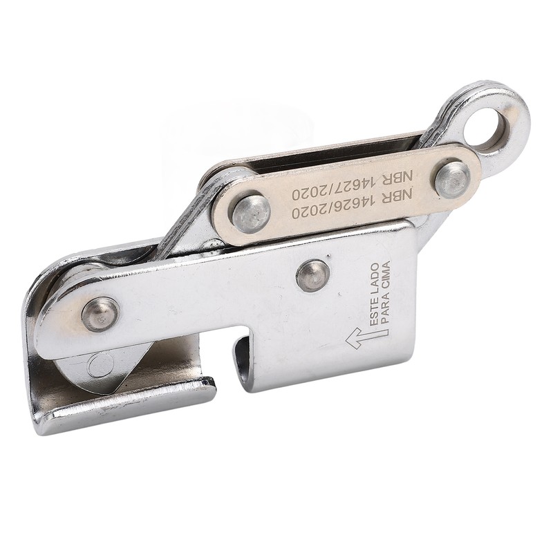 Climbing Anti Fall Rope Grab Alloy Steel Strong Bearing Capacity