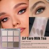 9 Color Full Matte Eye Shadows Palette For Women,Soft Blendable