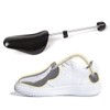 OHEETU 2 Pairs Black Plastic Adjustable Shoe Trees With Tension