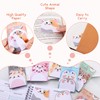 JIANTA Cute Sticky Notes, 6 Pack 270 Sheets Kawaii Cartoon