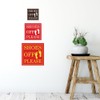 All Quality Shoes Off Please Square Wall Door Sign -