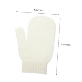 Ipetboom Exfoliating Body Exfoliating Bath Mitt Shower Scrubber Mitt Double Sided