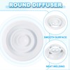 PATIKIL 8" Round Air Vent, Aluminum Ceiling Diffuser Air Supply