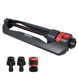 Eden Eden 94105 Lawn & Garden Essential Oscillating Water Sprinkler for Yard with Width and Flow Control