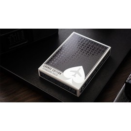 Murphy's Magic Supplies, Inc. Lounge Edition Unmarked (Tarmac Black) by Jetsetter Playing Cards