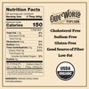 Organic White Popcorn Kernels 6 lb Bag | Non-GMO &