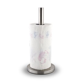 Homiu Kitchen Roll Holder Stainless Steel Silver