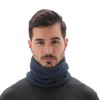 NovForth Calentador de cuello de invierno para hombre, bufanda de
