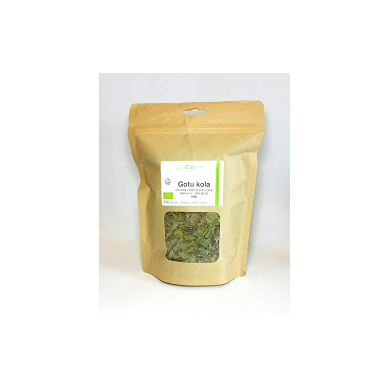Organic Gotu Kola (Centella asiatica/Hydrocotyle) Dried Herb (100g)