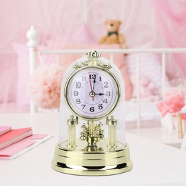 WAONIQ Retro Style Antique Clock Silent Table Clock