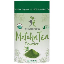 Dr Superfoods Matcha Tea Powder Certified Organic 125g