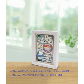 99 Piece Jigsaw Puzzle, Petite Light, Wood Puzzle, Badge Art, Alice (3.9 x 5.8 inches (10 x 14.7 cm)