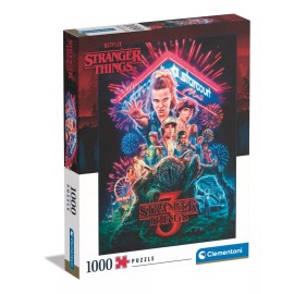 Clementoni Rompecabezas Stranger Things 3 Starcourt 1000 Pz Clementoni
