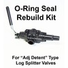 O-Ring Rebuild Kit Adjustable Detent Hydraulic Log Splitter Control Valve