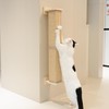 PETKARAY Wall Mounted Cat Scratcher, 30" Large Sisal Cat Scratcher