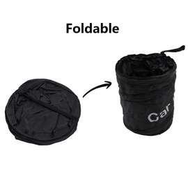WANGCL 2 PACK Universal Traveling Portable Collapsible Car Trash Can for Car SUV/Truck Minivan