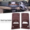 2Pcs Dashboard Cup Holder 25042561‑TGK707 Versatile Stylish Look Dash Cup