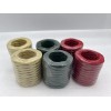 Unbranded Raffia Ribbon Rolls (6-pack) Red Green Beige Each Roll