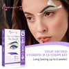 Beauty7 Wax Strips, Cold Wax Depilation Strips, Eyebrows, Cold Wax