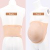 ONEFENG Silicone Fake Pregnant Belly Artificial Pregnant False Belly Film