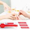 Kit básico profesional desechable para manicura de 3 piezas, lima