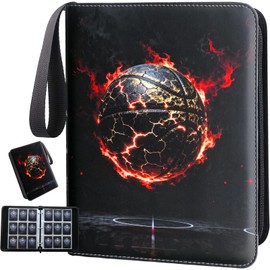 Basketball Card Binder 900 Pockets, Trading Card Holder with Detachable Sleeves, Portable Collector Album Sports Cards and Basketball Cards 2025-2026