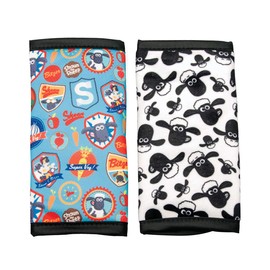 Japanese Nursing Reversible Baby Carrier Belt Cover, Shaun the Sheep, 2 Pieces, 0-3 Months